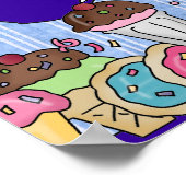 Birthday Party Banner Poster (Ecke)