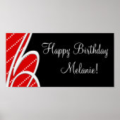 Birthday Party Banners Posters Poster (Vorne)