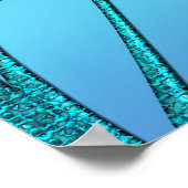 Birthday Party Banners Posters Poster (Ecke)