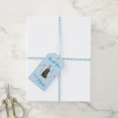 Birthday Party Belgische Sheepdog Danke Geschenkanhänger (Mit Garn)