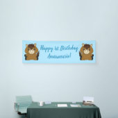 Birthday Party Blue Banner (Messeveranstaltung)