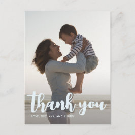 Birthday Party Blue Boys Vielen Dank, dass Sie Scr Postkarte