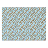 Birthday Party Blue Tischdecke (Vorderseite (Horizontal))