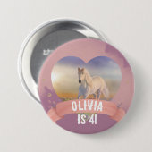 Birthday Party Button (Vorne & Hinten)