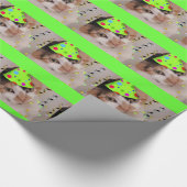 Birthday Party Calico Cat Geschenkpapier (Ecke)