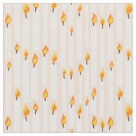 Birthday party candles peach stoff