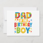 Birthday Party Dad Einladung (Rückseite)