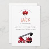 Birthday Party Dankeskarte (Vorne/Hinten)