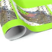 Birthday Party Dinosaur Geschenkpapier (Rolleneckpunkt)