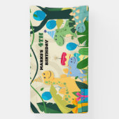Birthday Party Dinosaur Party-Banner Banner (Vertikal)