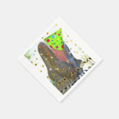 Birthday Party Dinosaur Serviette (Ecke)