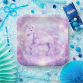 Birthday Party Einhorn Papierplatte Pappteller (Party)