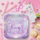 Birthday Party Einhorn Papierplatte Pappteller (Party)