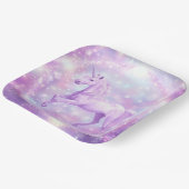 Birthday Party Einhorn Papierplatte Pappteller (Gewinkelt)