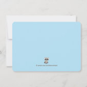 Birthday Party Einladung (Rückseite)