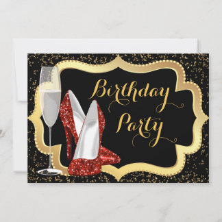 Birthday Party Einladung