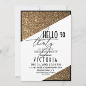 Birthday Party Einladung (Vorderseite)