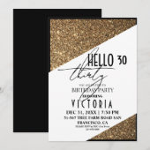 Birthday Party Einladung (Vorne/Hinten)