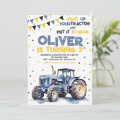 Birthday Party Einladung (Stehend Vorderseite)