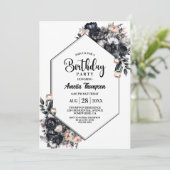 Birthday Party Einladung (Stehend Vorderseite)