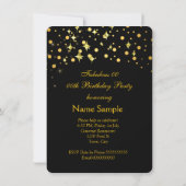 Birthday Party Einladung (Rückseite)