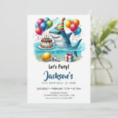 Birthday Party Einladung (Stehend Vorderseite)