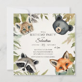 Birthday Party Einladung (Vorderseite)