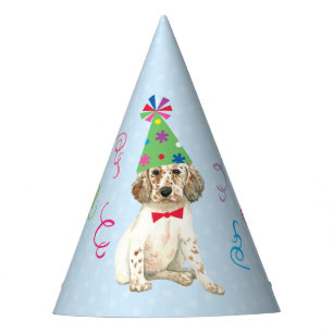 Birthday Party English Setter Party Hat Partyhütchen
