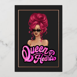 Birthday Party Folieneinladung