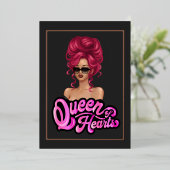 Birthday Party Folieneinladung (Stehend vorne)