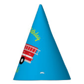 Birthday Party für Feuerwehrfahrzeuge Partyhütchen (Rechts)