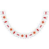 Birthday Party für Feuerwehrfahrzeuge Wimpelkette (Alle)