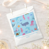 Birthday Party für Meerestiere Geschenktütchen (Ausgeschnitten)