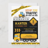 Birthday Party für moderne Bausteine Einladung (Vorderseite)