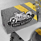Birthday Party für Motorradfahrer individuell ange Karte