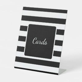 Birthday Party für Schwarze und Weiße Mans Sockelschild