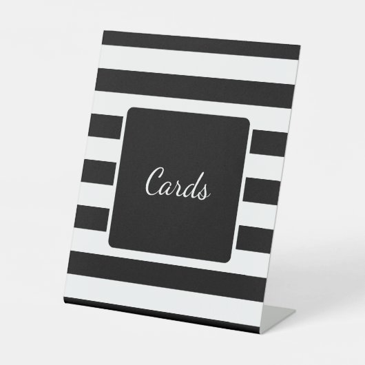 Birthday Party für Schwarze und Weiße Mans Sockelschild (Vorderseite)