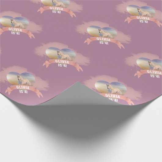 Birthday Party Geschenkpapier (Ecke)