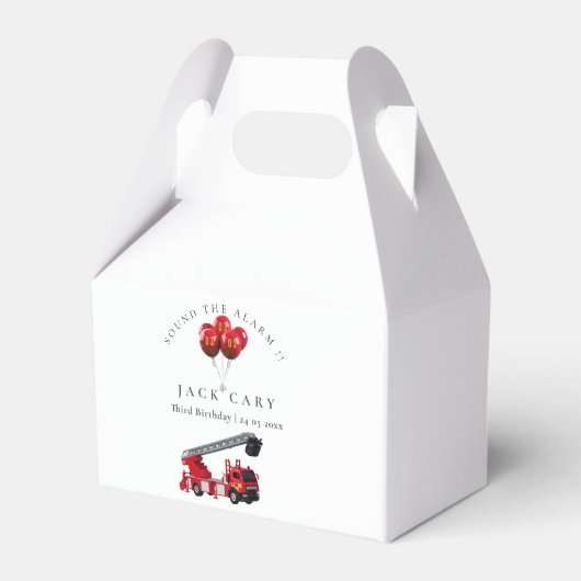 Birthday Party Geschenkschachtel (Vorderseite)