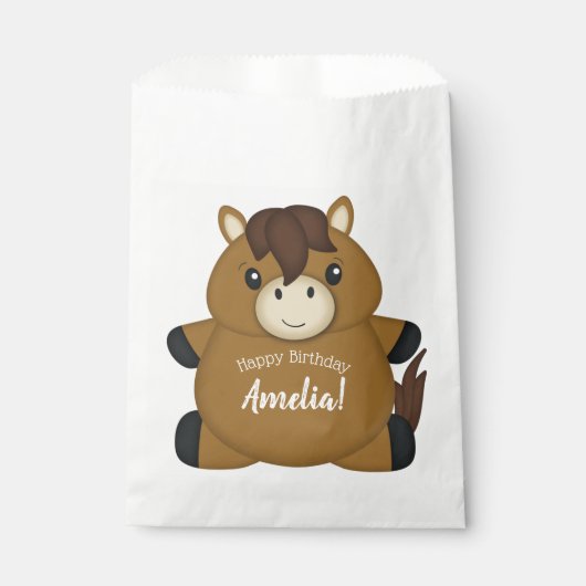 Birthday Party Geschenktütchen (Vorderseite)