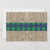 Birthday Party Golf Ball Foto Golfing Einladung 40 (Rückseite)