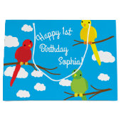 Birthday Party Große Geschenktüte (Vorderseite)