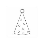 Birthday Party Hat Art Briefmarke Gummistempel (Prägung)