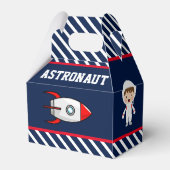 Birthday Party im Weltraum Geschenkschachtel (Vorderseite)