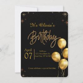 Birthday Party Invitation Einladung