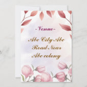 Birthday Party Invitations  Einladung (Rückseite)