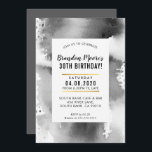 BIRTHDAY PARTY INVITE moderne Aquarellfarbe männgr Einladung<br><div class="desc">von kat massard >>> kat@simplysweetPAPERIE.com << Ein supereinfaches, aber stilvolles Einladungsdesign für Ihren Geburtstag. Wow Ihre Freunde und Familie mit dieser kleinen Zahl .D Setup als Vorlage ist es einfach für Sie, Ihre eigenen Details hinzuzufügen, oder drücken Sie die Schaltfläche Anpassen und Sie können Text, Schriftart, Größen etc. TIPP:: 1....</div>