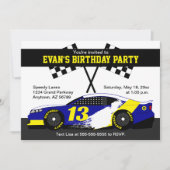 Birthday Party Karte (Vorderseite)