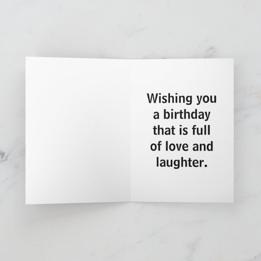 Birthday Party Karte (Innenseite)