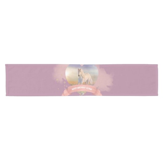 Birthday Party Kurzer Tischläufer (Horizontal)